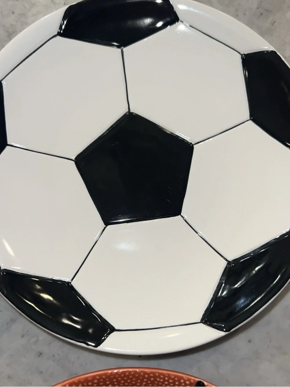 Pottery Barn Game Plan 8” Sport Plates